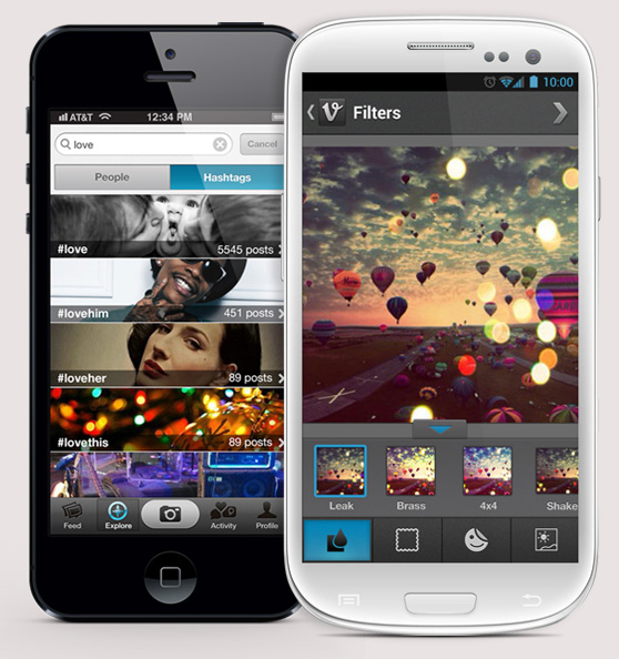 Go to the Via.Me iTunes web page